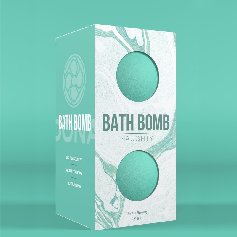 Набір бомбочок для ванни Dona Bath Bomb Naughty Sinful Spring (140 г) SO2211 фото