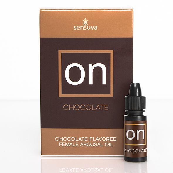 Возбуждающе капли для клитора Sensuva - ON Arousal Oil for Her Chocolate (5 мл) со вкусом шоколада SO3166 фото