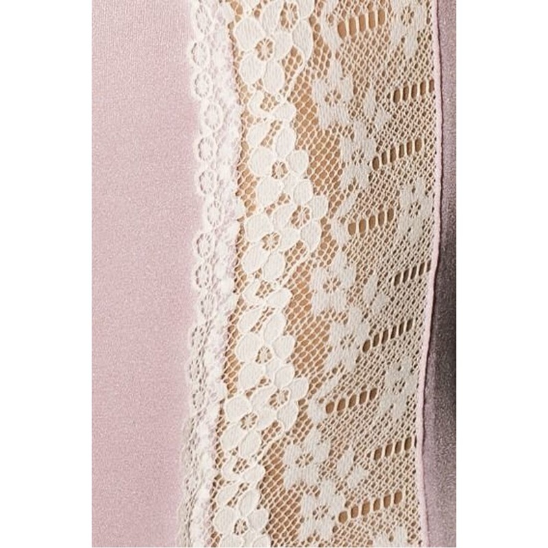 (SALE) Сорочка приталена з чашечками SHANTI CHEMISE pink L/XL - Passion Exclusive, трусики PS21401 фото