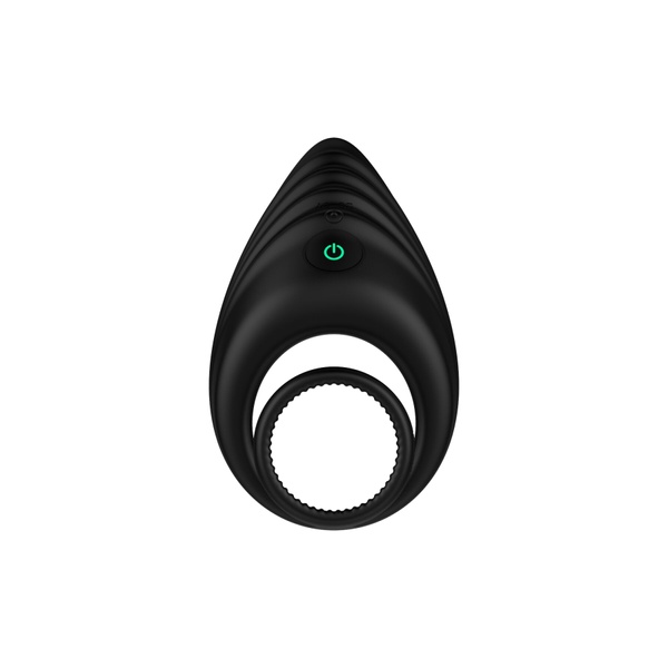 Ерекційне віброкільце Nexus Enhance Vibrating Cock and Ball Ring, подвійне SO6639 фото