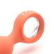 Анальна вібропробка KisToy Orville Orange, діаметр 3 см SO3630 фото 5