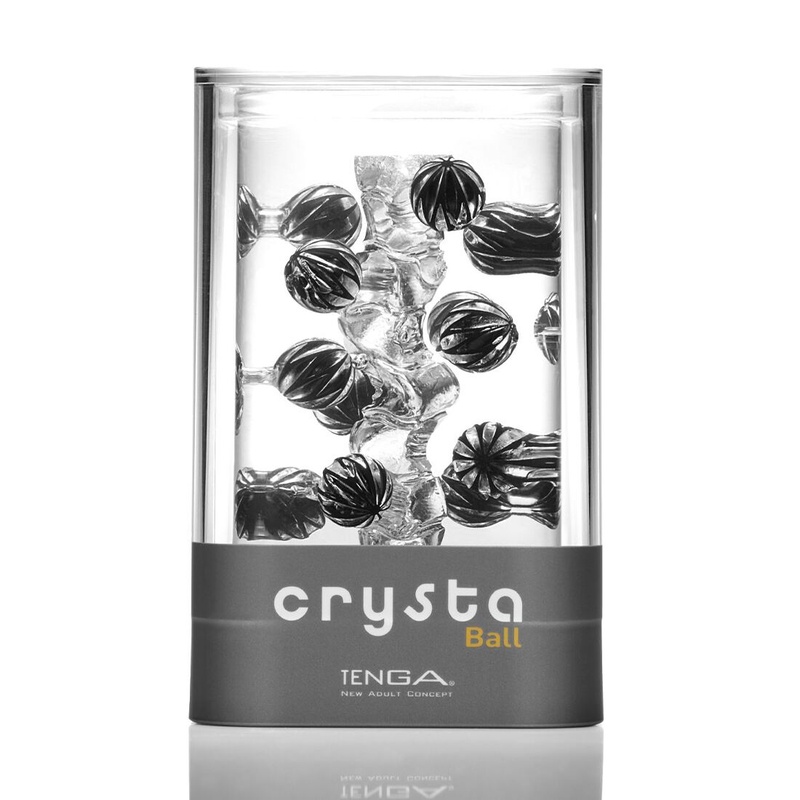 Мастурбатор TENGA Crysta Ball, унікальний рельєф, стимулювальні щільні кульки, прозорий матеріал SO3813 фото