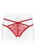 Трусики-стрінги Fashion Secret MYLENE Red з подвійною лінією стегна SO2256 фото 1