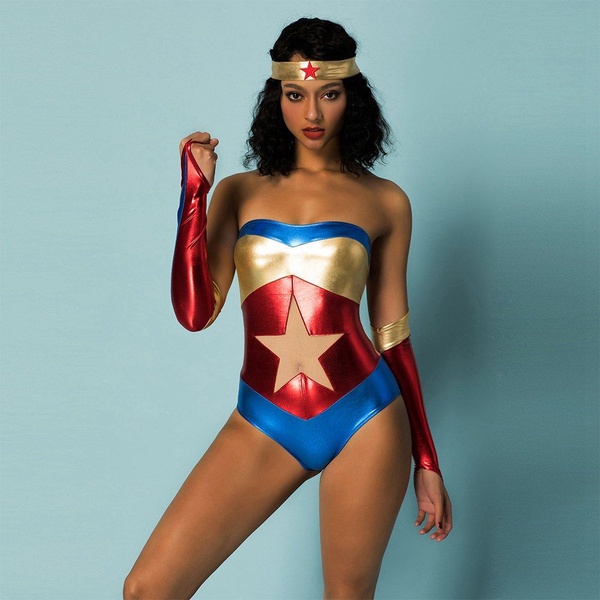 Еротичний рольовий костюм Wonder Woman S/M SO3699 фото