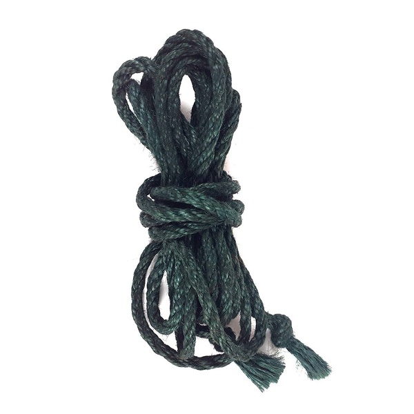 Джутова мотузка BDSM 8 метрів, 6 мм, зелений колір SO5204 фото