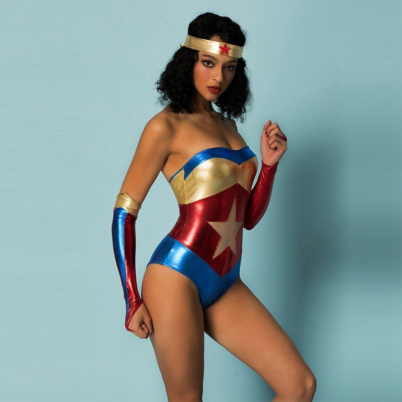 Еротичний рольовий костюм Wonder Woman S/M SO3699 фото