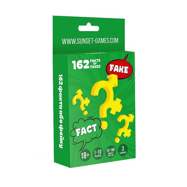 Еротична гра для пар «162 Fakts or Fakes» (UA, ENG, RU) SO5889 фото