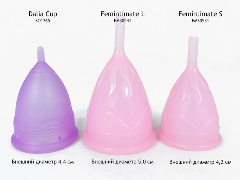 Менструальна чаша Femintimate Eve Cup розмір L, діаметр 3,8 см, для рясних виділень FM30541 фото