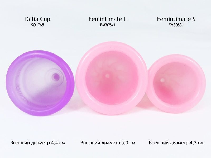 Менструальна чаша Femintimate Eve Cup розмір L, діаметр 3,8 см, для рясних виділень FM30541 фото