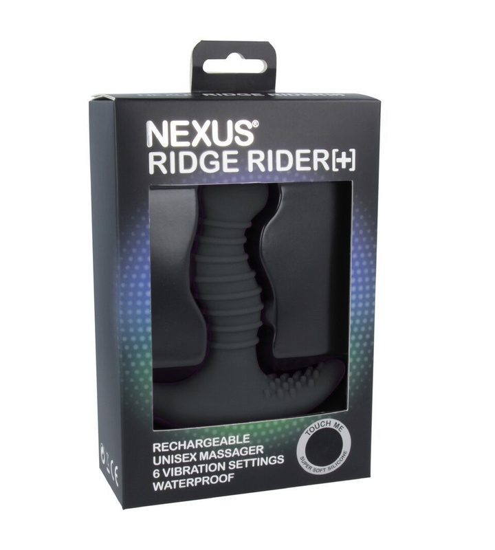 Масажер простати з вібрацією Nexus Ridge Rider Plus Black RR001 фото