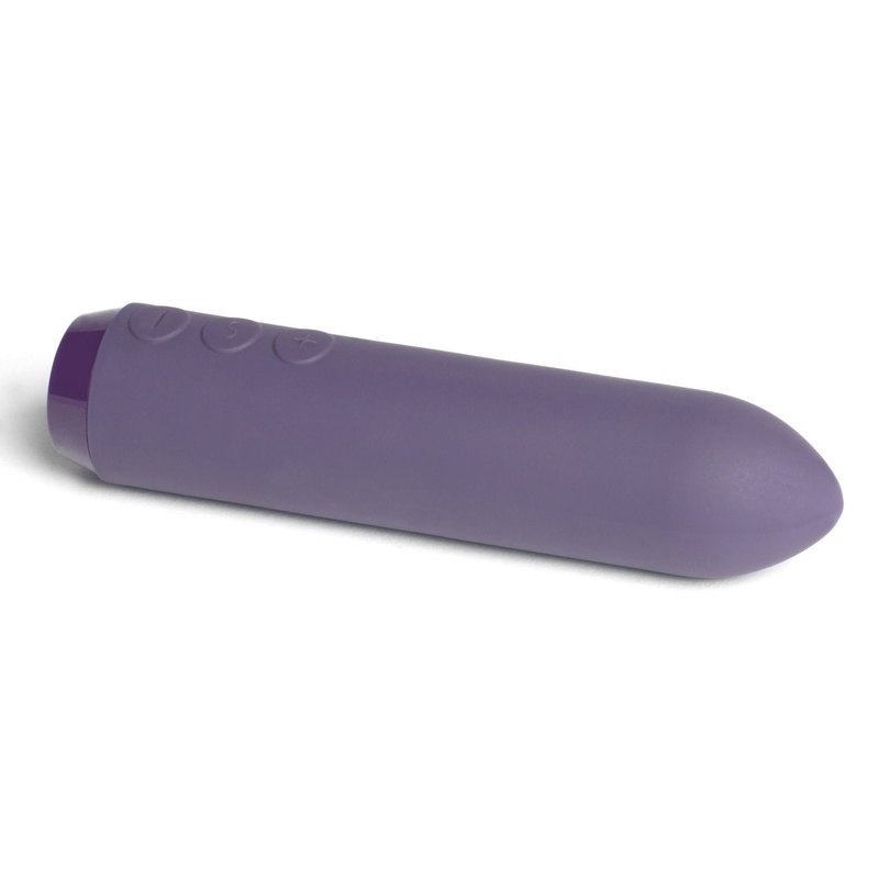 Мінівібратор Je Joue - Classic Bullet Vibrator Purple з глибокою вібрацією і фіксацією на палець SO3040 фото